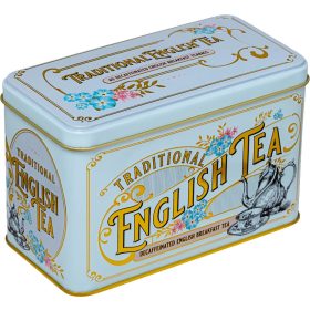   New English Teas "Vintage" Victorian" Koffeinmentes Angol reggeli tea Fémdobozban 80g